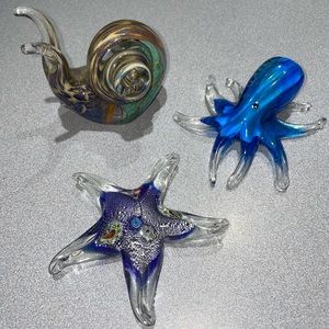 Hobby Lobby glass figure decorations